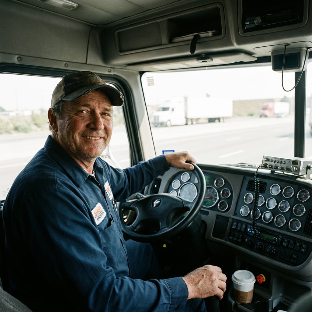 Person som arbetar som Busschaufför