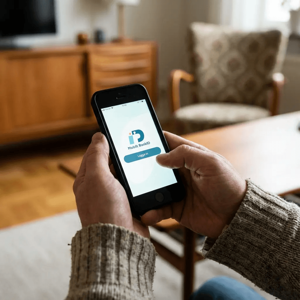 Logga in med BankID för att avsluta a-kassa