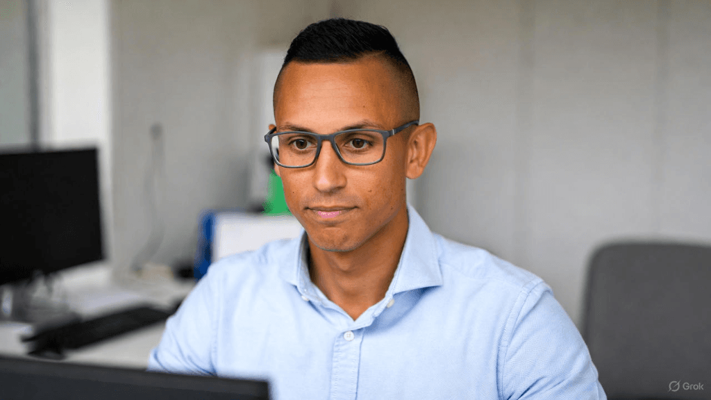 Person som arbetar som Företagare